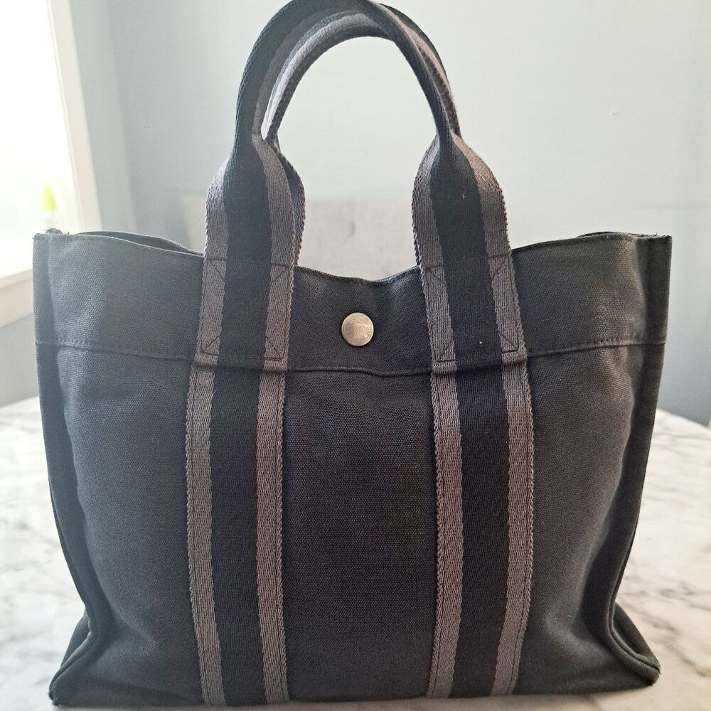 Hermes vintage small nylon bag